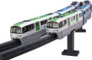 Fujimi 1/150 Structure Series No.15 Tokyo Monorail Class 2000 New Color 6Car Formation Display Model (Pre-painted), FUJ10260, by FUJIMI