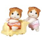 Epoch SYLVANIAN FAMILIES: MAPLE CAT TWINS, EPC42023, by Epoch