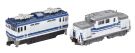 Bandai B Train Shorty DD51 DIESEL & EF64 ELECTRIC LOCOMOTIVE EURO LINER COLOR (2-CAR SET), BAN03699, by BANDAI