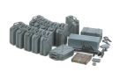TAMIYA 1/35 MM Germany early type jerry cans set, TAM35315, by TAMIYA