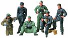 TAMIYA 1/35 MM German tanks soldiers pause set, TAM35201, by TAMIYA