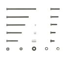 Tamiya BLACK PLATED SCREW SET, TAM52335, by TAMIYA