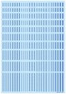 HI Q PARTS LINE DECAL 2 BLUE (1PCS), HIQ74919, by HI Q PARTS