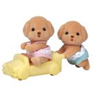 Epoch SYLVANIAN FAMILIES: TOY POODLE TWINS, EPC42030, by Epoch
