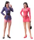 Hasegawa 1/24 80's Bubbly Girls Figures, HAS91010, by HASEGAWA