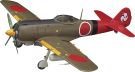 Hasegawa 1/48 Creators Works 'Acrylic Coffin' Nakajima Ki 84 4 Type Fighter Gale, HAS47251, by HASEGAWA