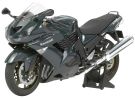 Tamiya 1/12 Masterwork Collection KAWASAKI ZZR1400 PEARL METEOR GRAY FINISHED MODEL, TAM10824, by TAMIYA