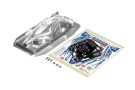 Tamiya Tamiya Mini 4WD 15466 GP466 Aero Avante Clear Body Set, TAM54661, by TAMIYA