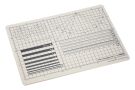 Wave HG weak adhesive cutting mat A4, WAV81050, by WAVE