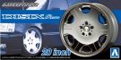 Aoshima 1/24 Glassen Height Di Eye Six Evo 20 inch   (4 wheels & tires), AOS53737, by AOSHIMA