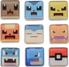 TAKARATOMY Pokemon Quest Poxel Pins Collection Vol.2 1 Box 10pcs, TAK96479, by TAKARA TOMY