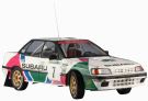 Hasegawa 1/24 Subaru Legacy RS "1992 Swedish Rally" plastic kit, HAS02900, by HASEGAWA
