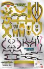 Bandai Danball Senki / Danboru Senki LBX STICKER #10 (LBX ELYSION & LBX MINERVA), BAN50440, by BANDAI