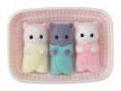 Epoch SYLVANIAN FAMILIES: PERSIAN CAT TRIPLETS, EPC40579, by Epoch