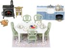 Epoch Sylvanian Families Sparkling Waterside Red Roof House Elegant Dining Room, EPC59441, by Epoch
