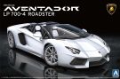 Aoshima 1/24 Supercar 12 Lamborghini Aventador Roadster plastic kit, AOS08652, by AOSHIMA