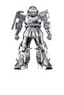 Bandai Chogokin no Katamari GM-07: High mobility type Zaku II, BAN12228, by BANDAI