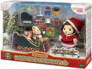 Epoch Sylvanian Families Lion Santa Christmas Set, EPC45987, by Epoch