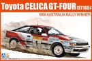 Aoshima  Beemax 1/24 Model Car Kit Toyota Celica ST165 GT-Four WRC '89 Kankkunen, AOS81198, by AOSHIMA