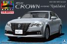 Aoshima  1/24 pre-painted TOYOTA CROWN HYBRID ROYALSALOON G '12 (AWS210) (Silver Metallic), AOS08492, by AOSHIMA