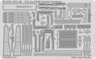 Platz etching parts for 1/72 Su-27 Flanker  (exterior use), PLZ38613, by PLATZ