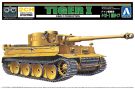 Aoshima Remote control No.04 GERMAN HEAVY TANK TIGER I EARLY PRODUCTION TYPE, AOS57438, by AOSHIMA