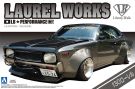 Aoshima 1/24 Liberty Walk 5 Nissan 130 Laurel plastic kit, AOS11485, by AOSHIMA