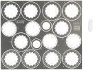 Hasegawa Etching Parts for 1/12 Honda NSR 500, HAS17119, by HASEGAWA