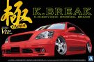 Aoshima 1/24 Super VIP car K-BREAK Toyota 30 Celsior latter term (TYPE S) plastic kit, AOS09628, by AOSHIMA