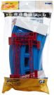 TAKARATOMY Plarail double track curve rail (4 pieces) R-05, TAK09006, by TAKARA TOMY