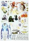 Aoshima 1/24 painful car  Decal 2 Shining Force Feather, AOS47514, by AOSHIMA