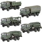 Aoshima 1/144 Self-Defense Force name book No. 01 73 Formula Large Truck Edition (8 pieces BOX), AOS83055, by AOSHIMA