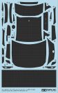 Tamiya 1/24 Detail up Parts Series TOYOTA 86 DRESS-UP DECAL SET (CARBON PATTERN), TAM26590, by TAMIYA