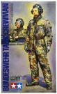 Tamiya 1/16 World Figure Series FEDERAL GERMAN ARMY TANK CREW SET, TAM63094, by TAMIYA