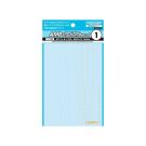 HI Q PARTS 1/144 AMP01 Caution Decal White & Yellow (1pc.), HIQ80057, by HI Q PARTS