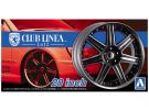 Aoshima 1/24 The Tuned Parts Club Linea L 612 20 Inch   (4 wheels & tires), AOS52785, by AOSHIMA