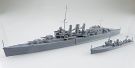 Aoshima 1/700 Waterline Series ROYAL NAVY HEAVY CRUISER HMS CORNWALL INDIAN OCEAN RAID, AOS56721, by AOSHIMA