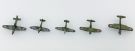 Aoshima 1/700 Waterline Series ROYAL NAVY CARRIER-BASED AIRCRAFT SET NO.2, AOS59432, by AOSHIMA