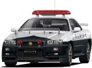 Aoshima 1/24 The Patrol Car No.1 Nissan BNR34 Skyline GT-R Patrol Car '99, AOS62807, by AOSHIMA