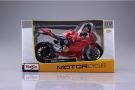 Maisto 1/12 Finished Bike model Ducati 1199 Pani Galle, AOS04507, by AOSHIMA