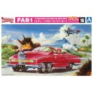 Aoshima Thunderbirds No.16 FAB1 "Lady Penelope" "Parker" w/Figure, AOS64412, by AOSHIMA