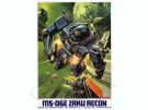 1/144 MSV 11 Zaku forcible reconnaissance type  BANDAI Plastic kit, BAN13237, by BANDAI