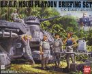 Bandai 1/35 U.C. HARD GRAPH EFGF MSG PLATOON BRIEFING SET, BAN80859, by BANDAI