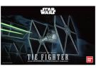 BANDAI  Star Wars Plastic Model Kit 1/72 TIE-Fighter, BAN48700, by BANDAI