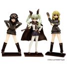 Platz 1/35 Girls & Panzer Anzio High School Figure Set plastic kit, PLZ24760, by PLATZ