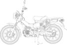 Fujimi 1/12 NEXT Series No.3 EX-1 HONDA CT125 (HUNTER CUB / NON-COLOR), FUJ41930, by FUJIMI