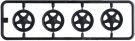 Fujimi 1/24 OZ RACING FUTURA 18-INCH, FUJ93519, by FUJIMI
