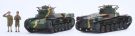 Fujimi 1/76 Special World Armor Series TYPE 97 MEDIUM TANK CHI-HA (2PCS), FUJ62357, by FUJIMI
