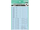 HI Q PARTS 1/144 AMP04 Caution Decal Gray (1pc), HIQ79914, by HI Q PARTS