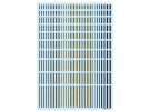 HI Q PARTS LINE DECAL 2 DARK GRAY + YELLOW (1PCS), HIQ75008, by HI Q PARTS